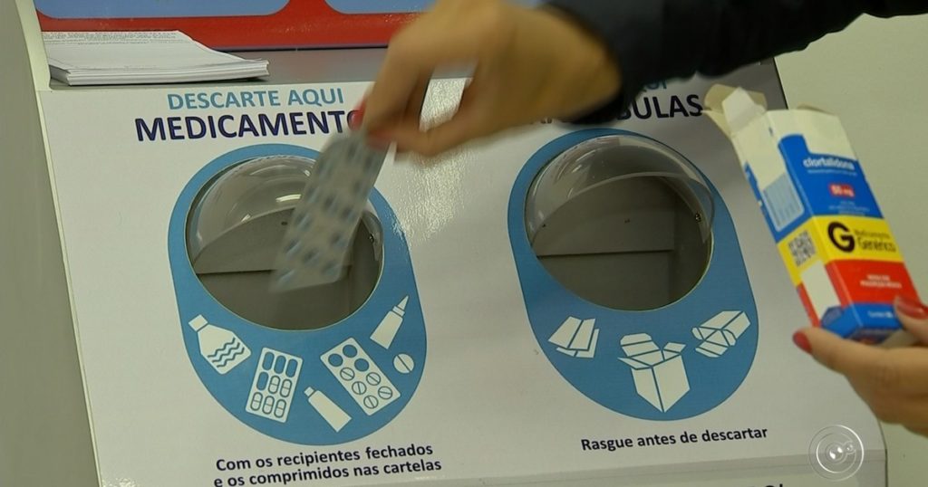 como descartar corretamente os remédios