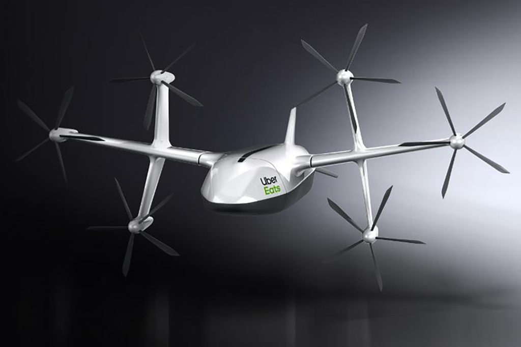 Uber Eats ganha novo design de drone uber eats ganha novo design de drone