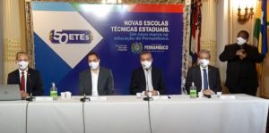 Com novas Escolas Técnicas Estaduais, PE atinge 50 em todo o Estado