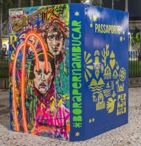 Conheça passaporte gigante no Alto da Sé e no Jardim de Boa Viagem