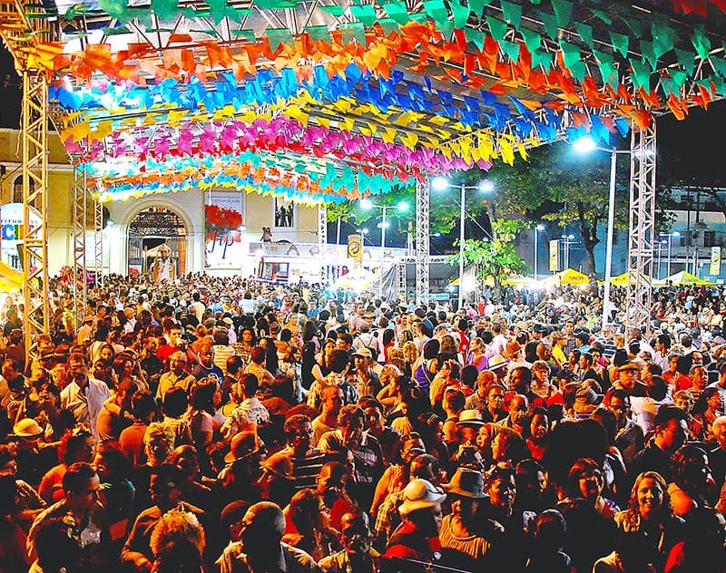 Festejos juninos no Recife