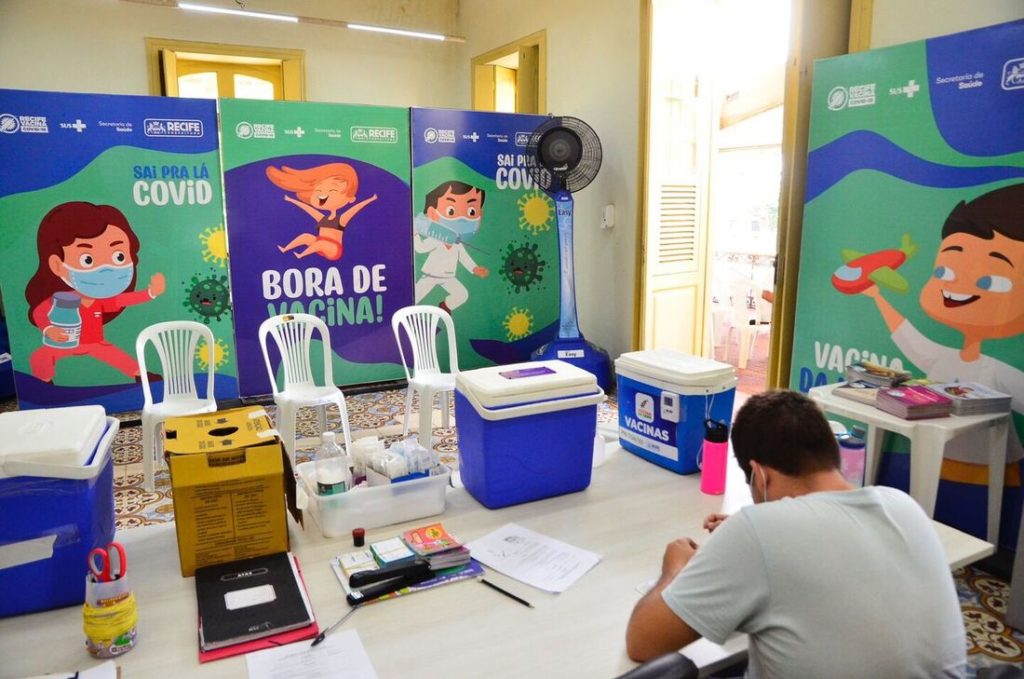 Vacinação em bebês com comorbidade tem baixa procura no Recife Vacinação em bebês com comorbidade