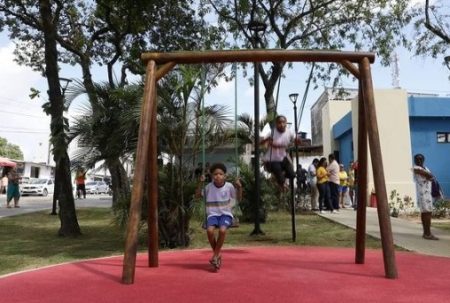 Praça da Infância: Prefeitura do Recife inaugura, no Ibura, o quarto local Praça da Infância: Prefeitura do Recife inaugura, no Ibura, o quarto local